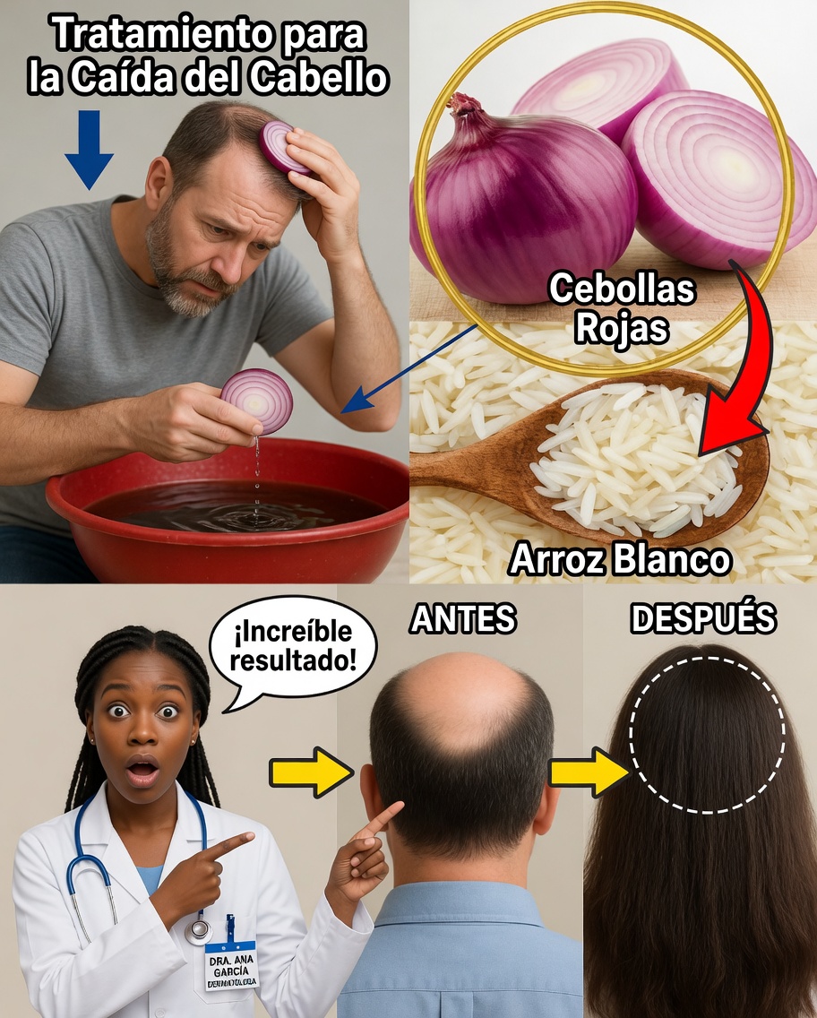 Esta receta hará que tu cabello crezca como loco: el poder de la cebolla y el arroz para alargar y engrosar el cabello