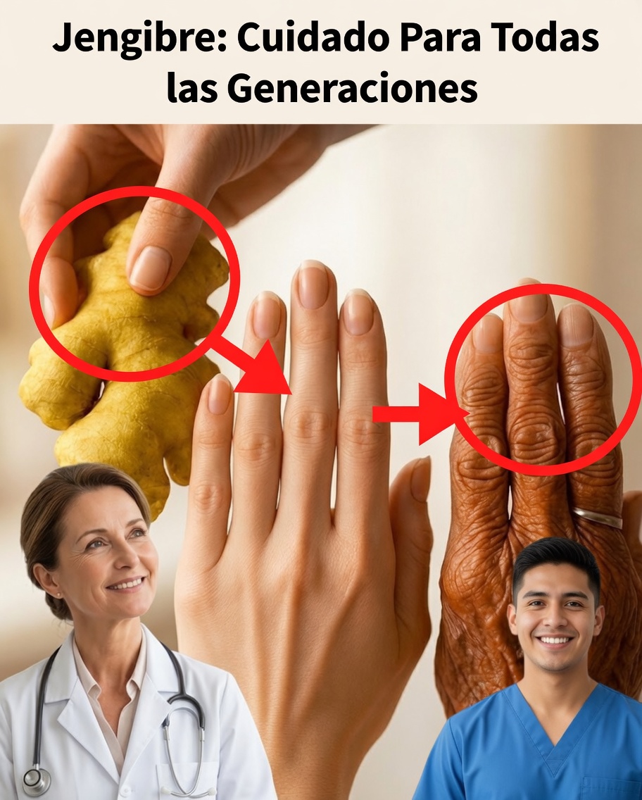 El Toque Suave del Jengibre para Manos que Cuentan Su Historia