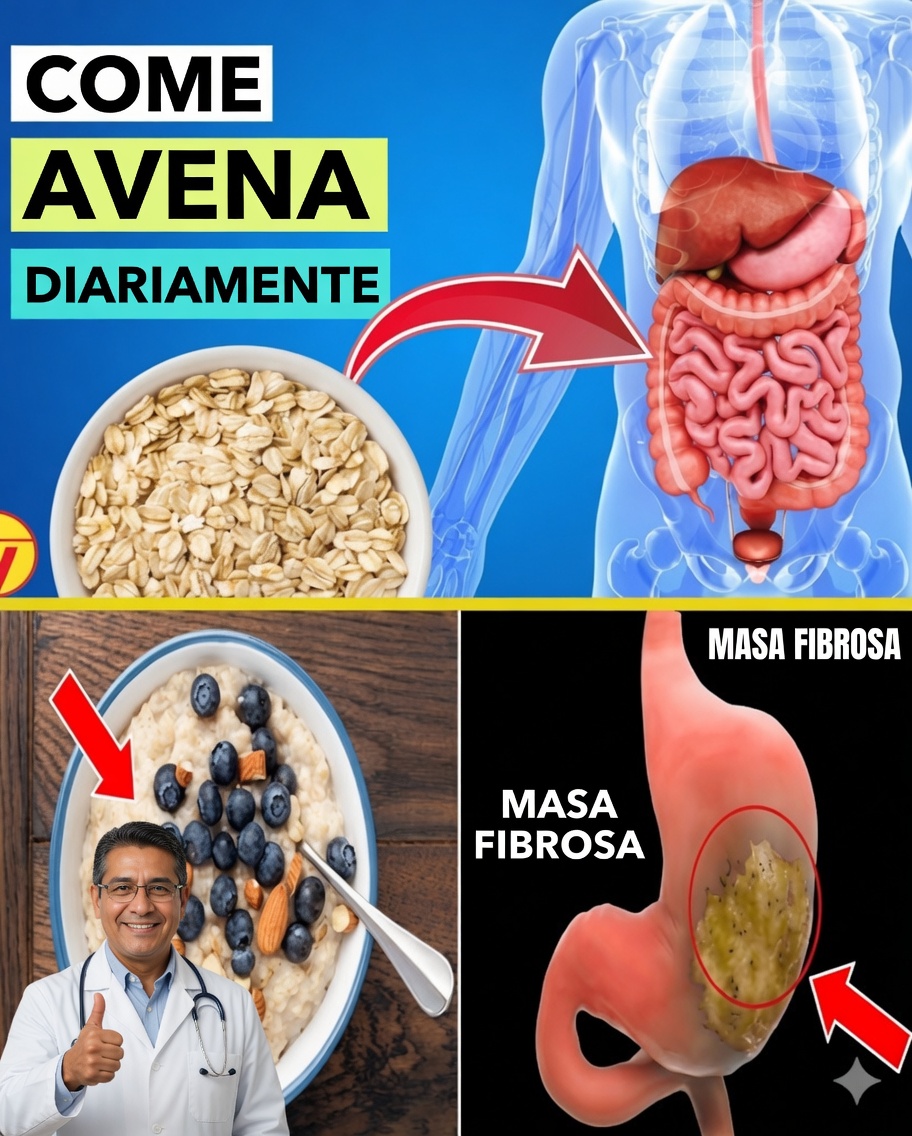 Qué le sucede a tu cuerpo cuando comes avena todos los días