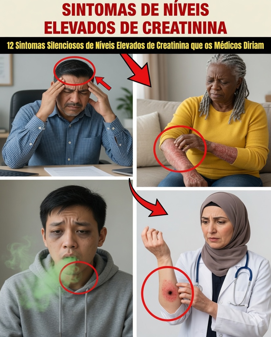 12 Señales Silenciosas de Creatinina Alta: Lo Que Tu Cuerpo Puede Estar Tratando de Avisar Antes de Que Sea Demasiado Tarde