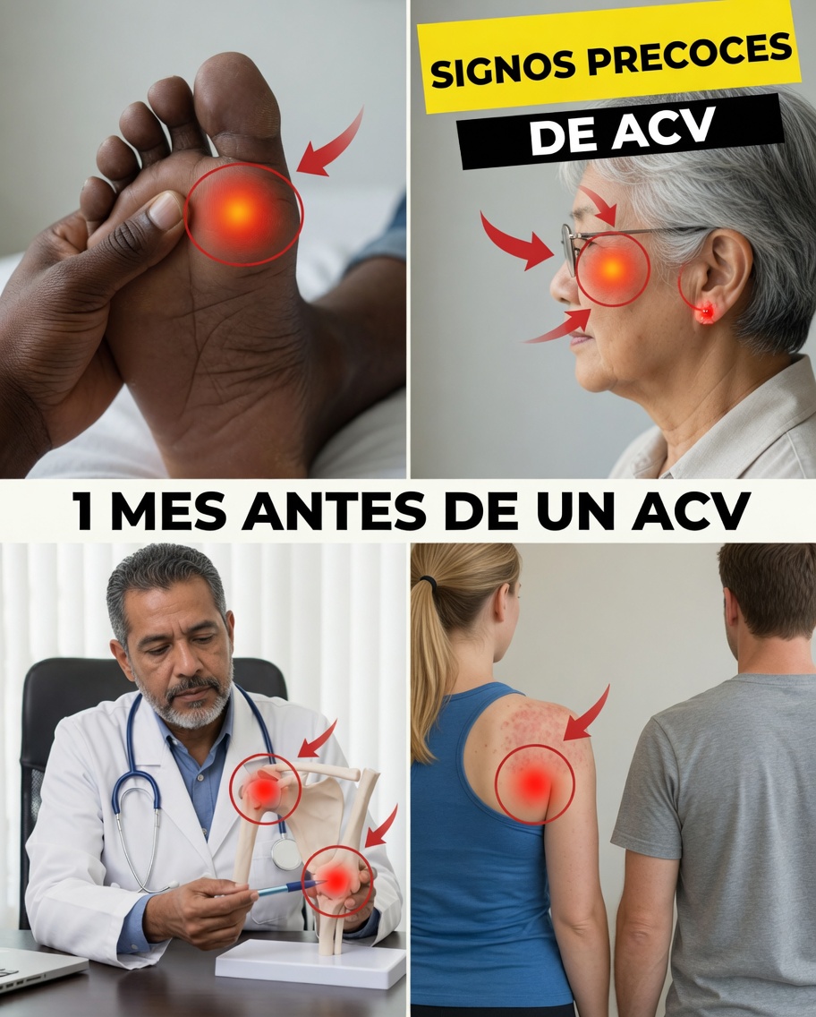 8 señales de alerta temprana de ACV que pueden aparecer semanas antes, y 9 maneras comprobadas de reducir el riesgo
