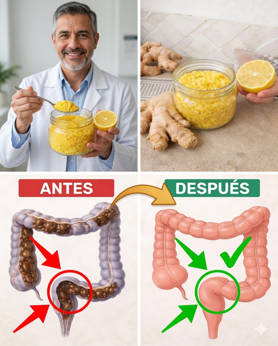 Jengibre + Limón: limpieza del colon antes y después: qué ocurre realmente cuando pruebas esta bebida sencilla