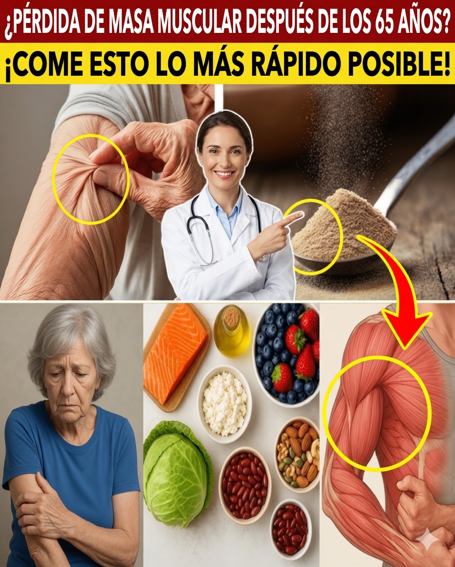 ¿Más de 60? Este alimento sencillo puede ayudar a revertir la pérdida muscular en los adultos mayores