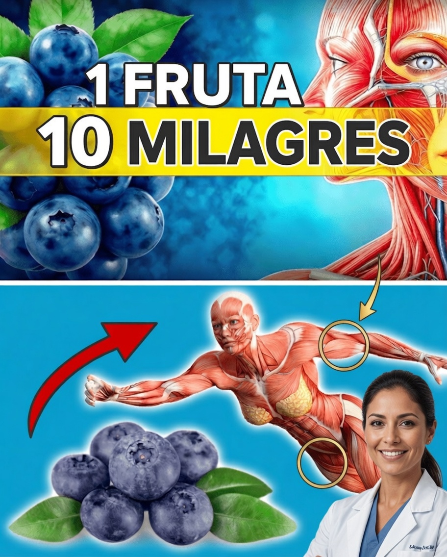 ¿Qué le pasa a tu cuerpo cuando comes arándanos todos los días?