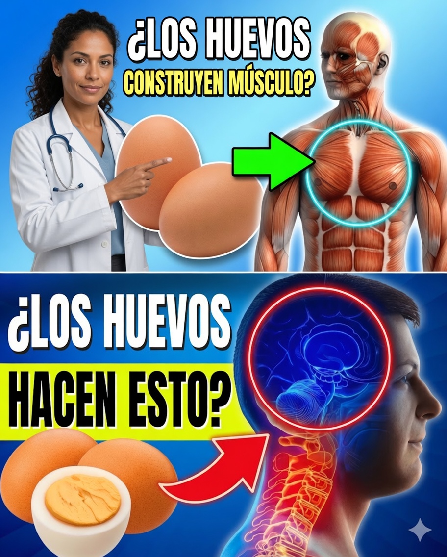 ¿Qué sucede con tu cuerpo cuando comes 2 huevos todos los días?