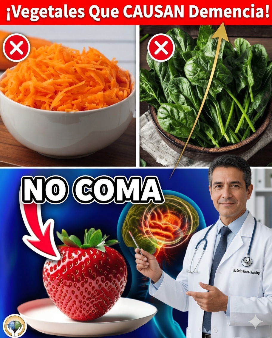 7 Peores Verduras Que Pueden Perjudicar el Cerebro Después de los 60 Años — La Verdad Sorprendente Que Pocos Conocen