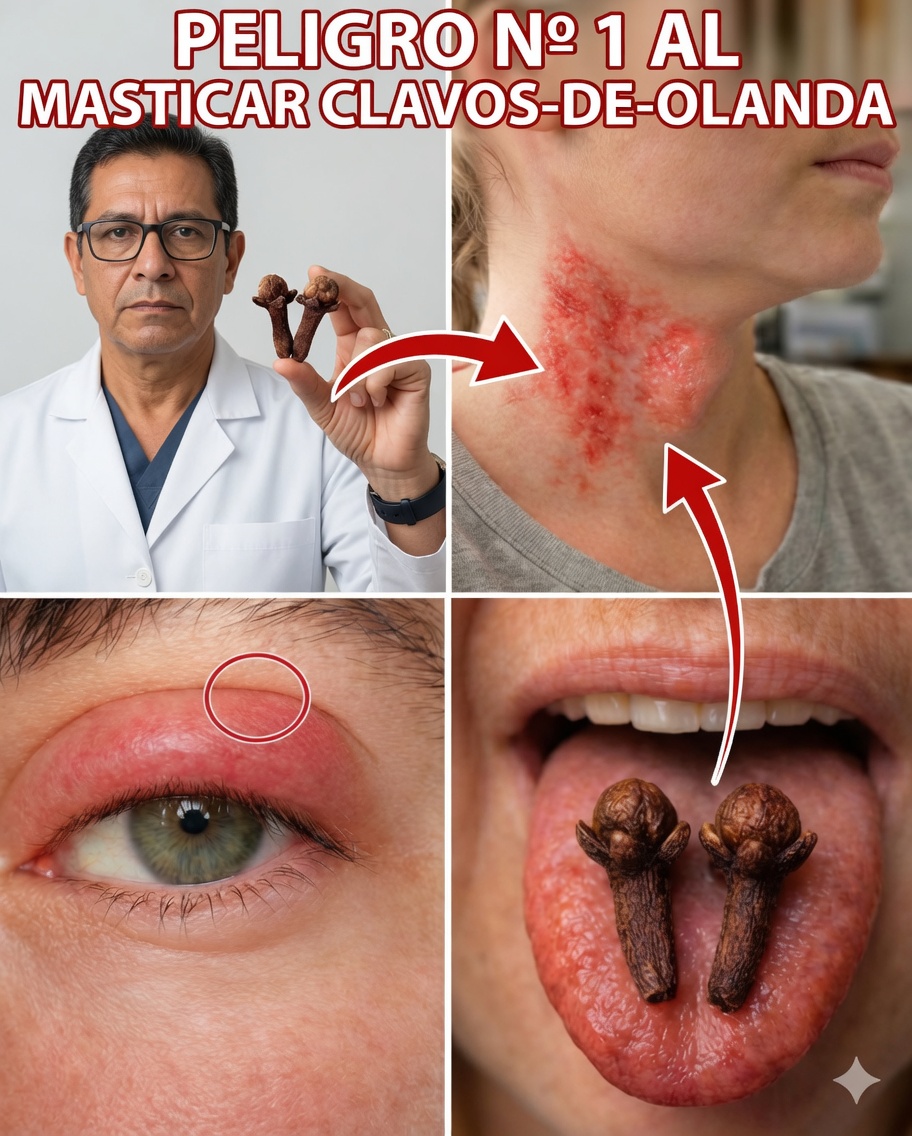 El error n.º 1 al masticar clavo de olor (y por qué esto puede perjudicar tu boca y mucho más)