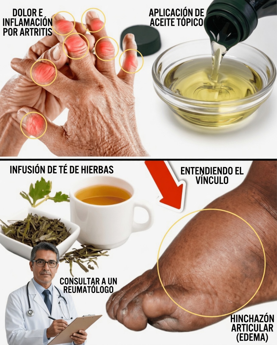 Bebe este té de hierbas y dile adiós a las piernas, los tobillos y los pies hinchados