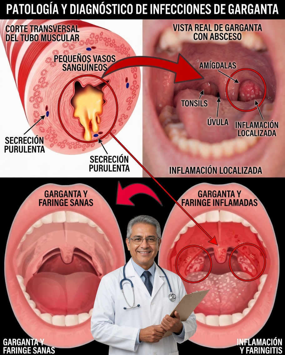 Así es como puedes eliminar la mucosidad de tu garganta en solo dos minutos
