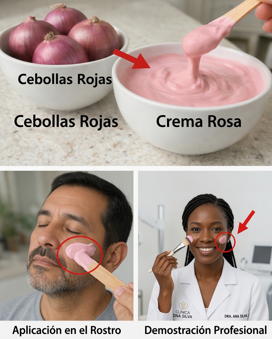 El poder sorprendente de las cebollas rosadas para una piel más lisa y joven