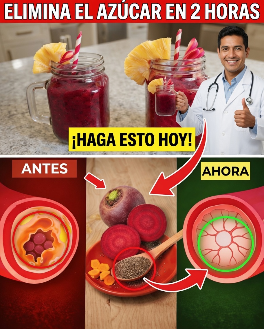 La bebida natural número 1 para ayudar a reducir el azúcar en la sangre y apoyar el colesterol