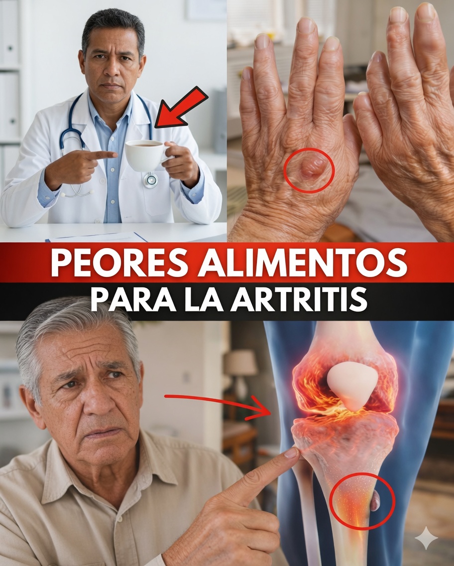 Los peores alimentos que pueden estar alimentando silenciosamente tu dolor de artritis — y los alimentos alcalinos que pueden ayudar a aliviarlo
