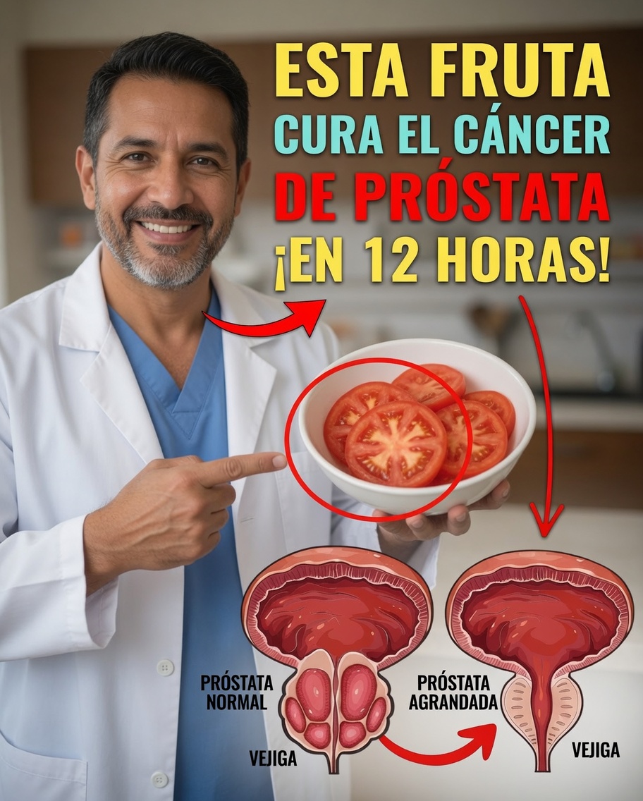 Tomate: El alimento simple que puede ayudar a apoyar la salud de la próstata después de los 50