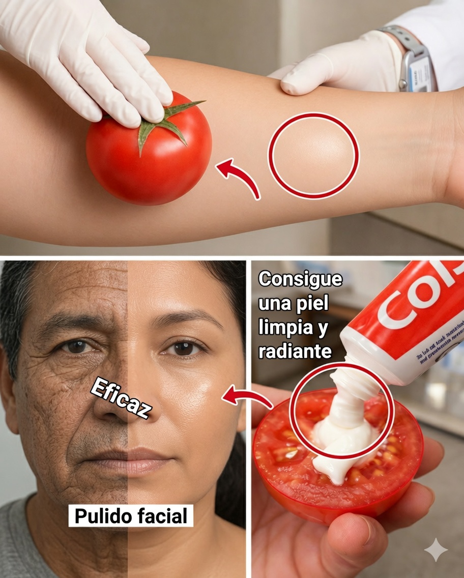 Mascarilla facial de pasta de dientes y tomate: el sorprendente truco casero para poros más pequeños, manchas más claras y una piel más radiante