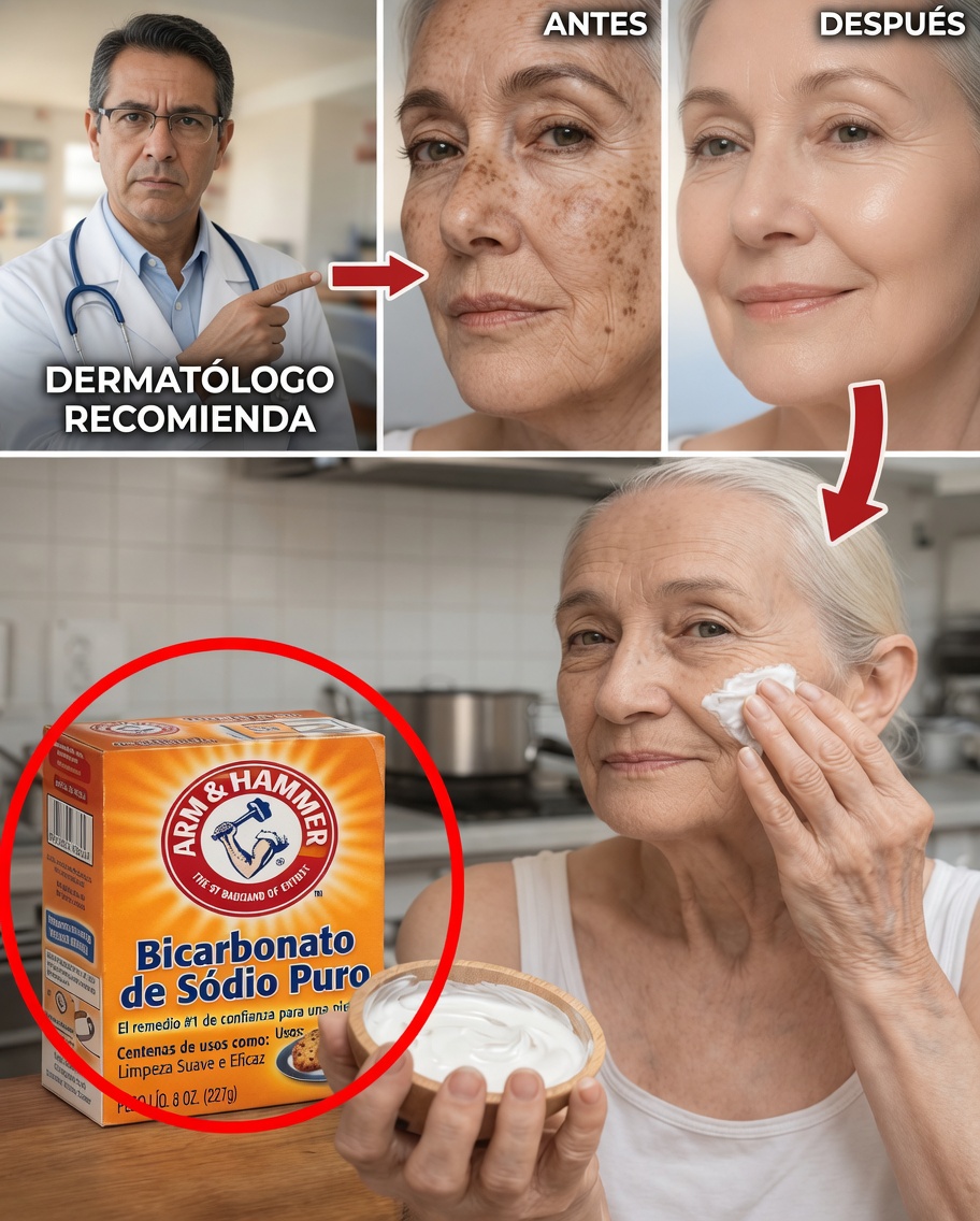 ¿El bicarbonato de sodio puede ayudar a reducir las manchas de la edad? Una guía práctica para mujeres mayores de 50 años