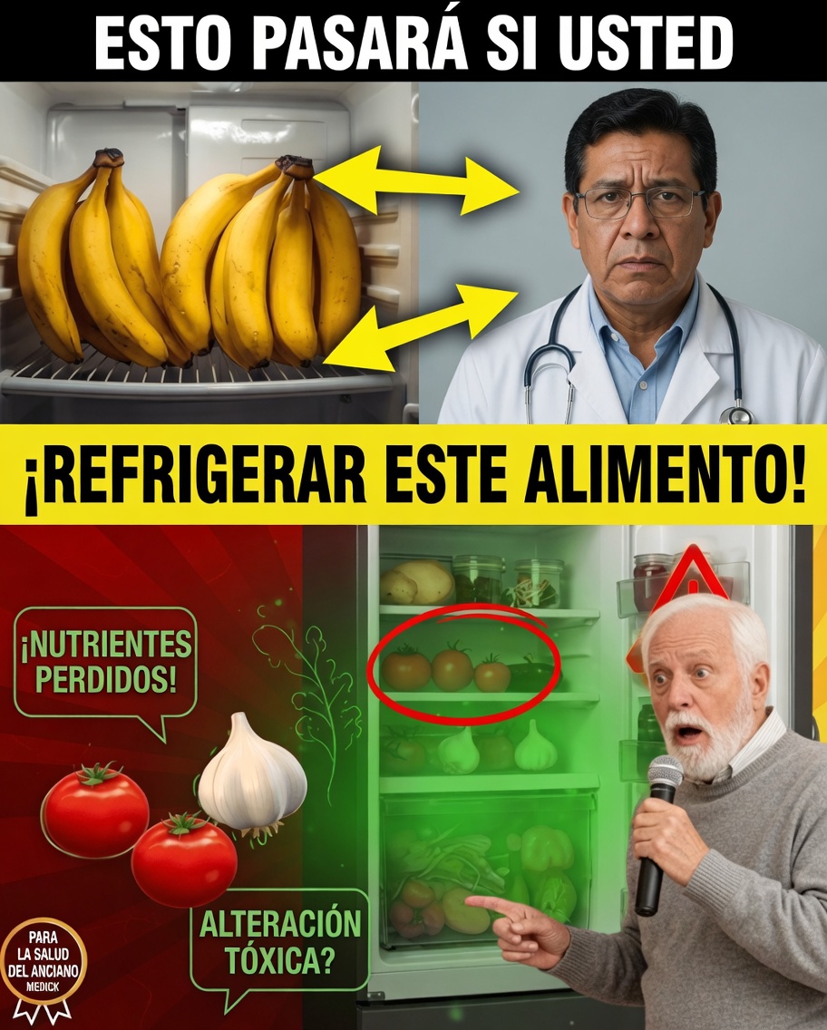 ¡PERSONAS MAYORES, DETÉNGANSE AHORA! Nunca pongan estos 13 alimentos en el refrigerador — vean por qué