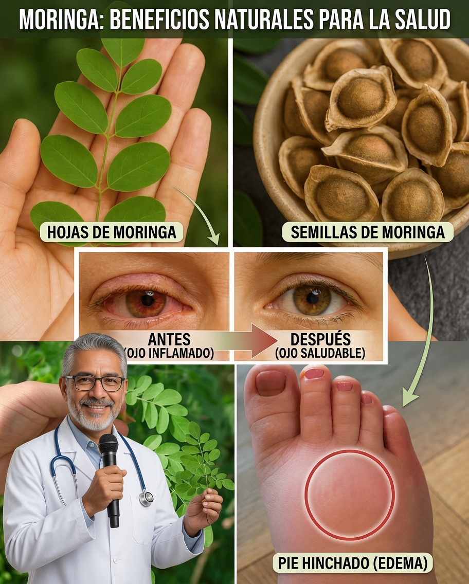 Descubra los impresionantes secretos de la moringa: transforme su salud y su visión naturalmente