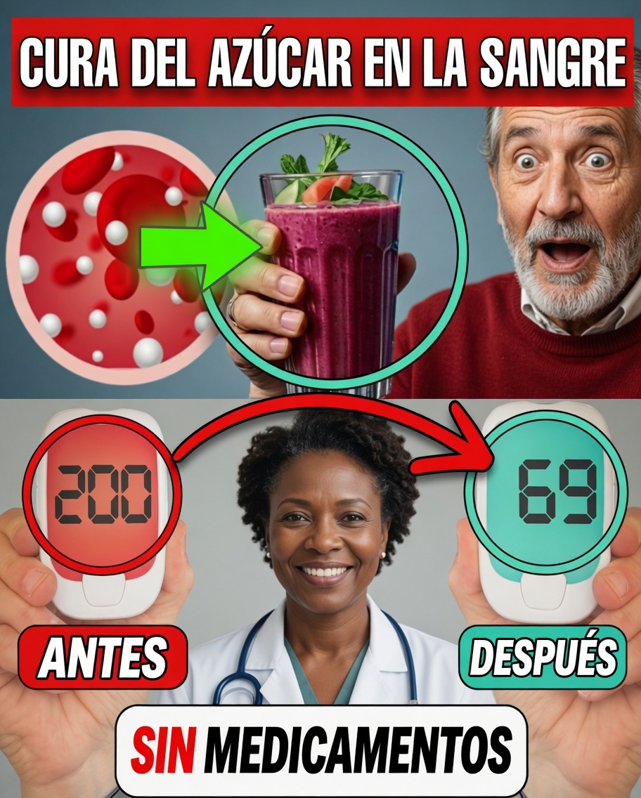 Solo un vaso al día para eliminar el azúcar en la sangre y reducir el A1C naturalmente