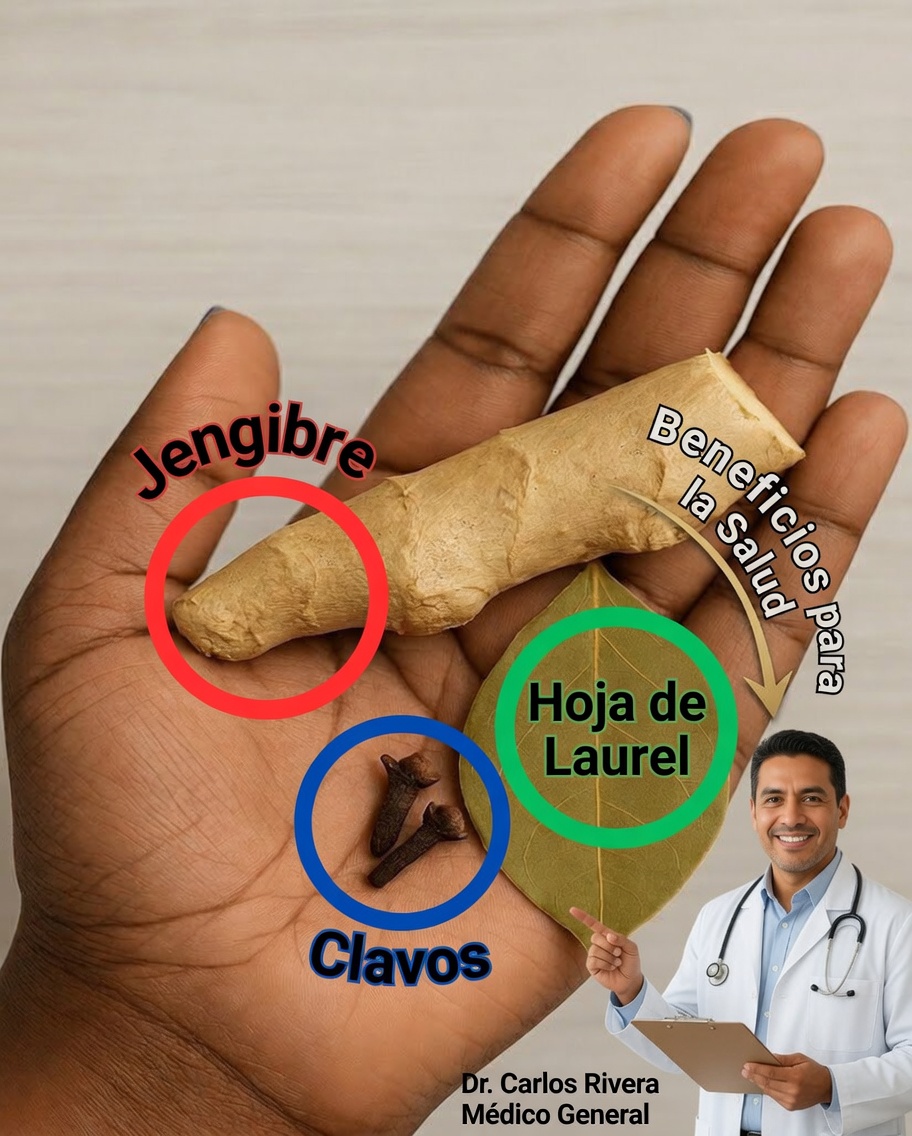 De los condimentos de la cocina al confort nocturno: té de jengibre, clavo y laurel