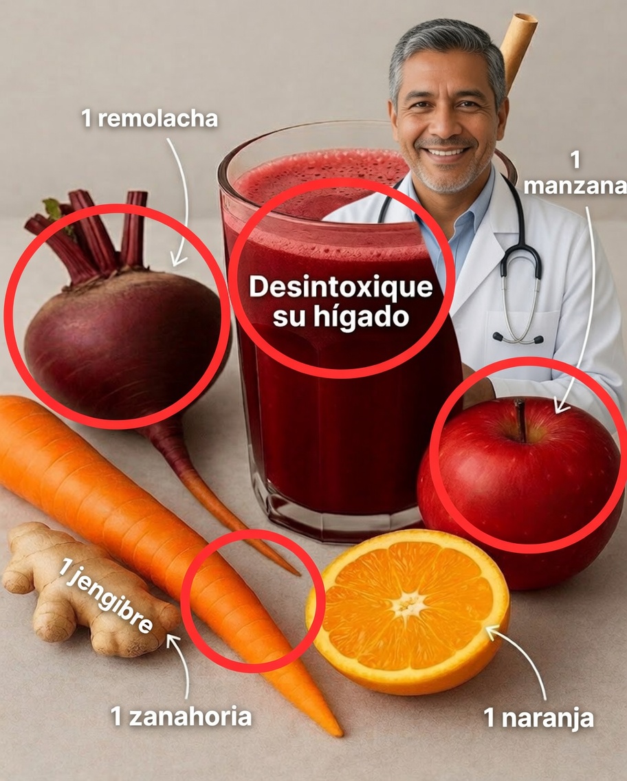 Jugo Detox: Renueva tu cuerpo de adentro hacia afuera