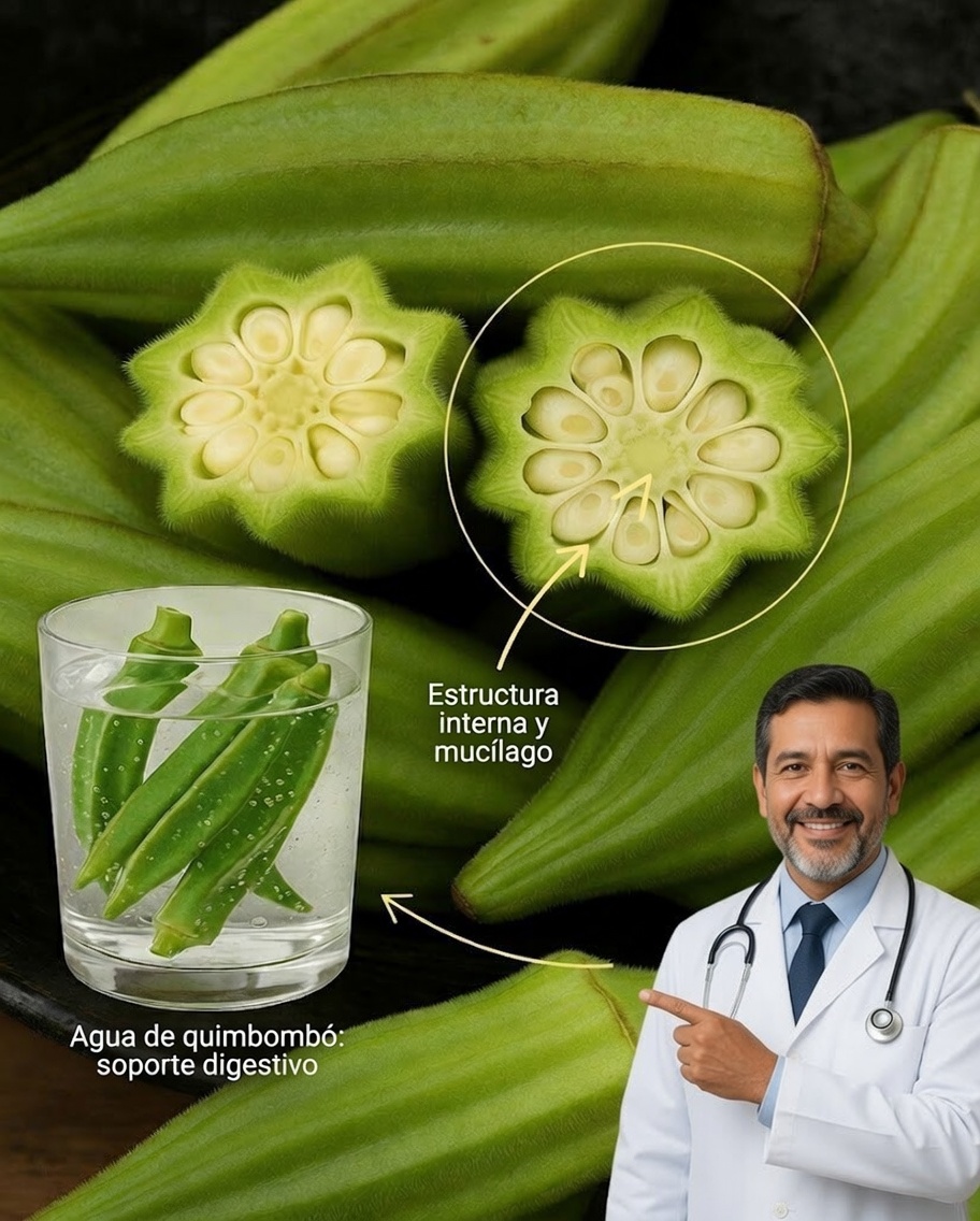 Agua de okra: la bebida sencilla que puede fortalecer la salud de toda la familia