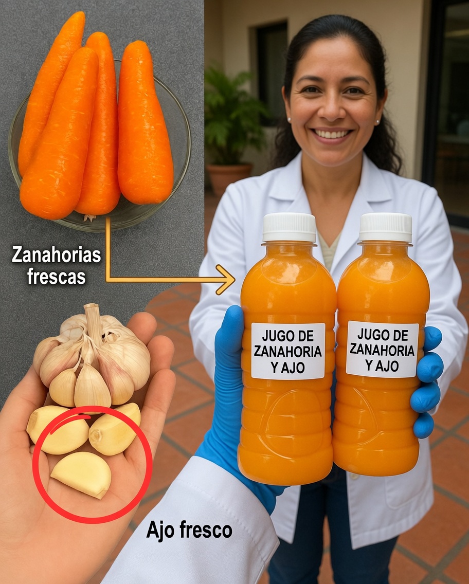Batido de Zanahoria con Ajo: Un Impulso Natural para tu Corazón