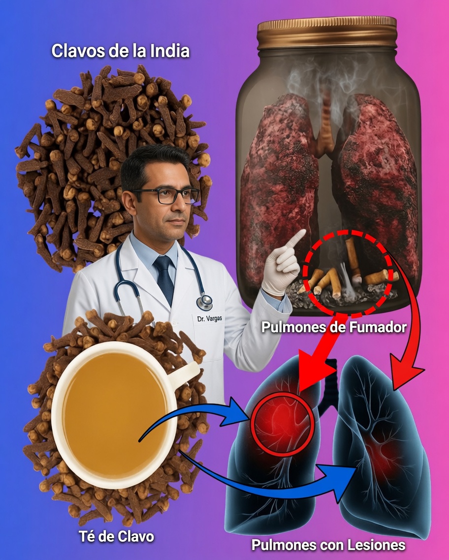 El té de clavo que puede ayudar a proteger y fortalecer tus pulmones de forma natural