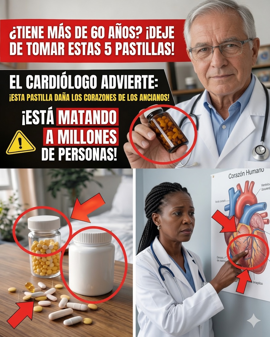 Salud del corazón después de los 60: medicamentos y suplementos que deben evaluarse con más atención
