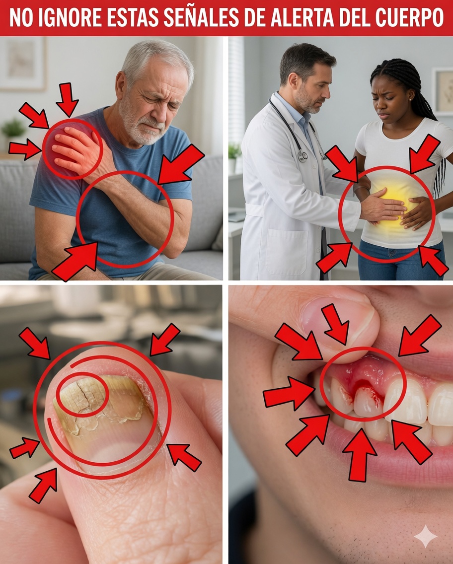 7 Señales Silenciosas del Cuerpo que Pueden Indicar Problemas de Salud y que No Debes Ignorar