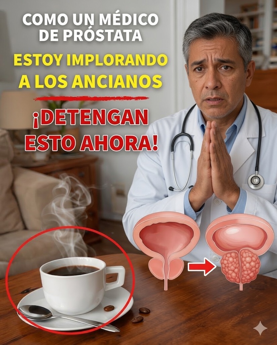 Café y Salud de la Próstata en Hombres Mayores: Lo Que Dice la Ciencia Sobre Este Hábito Diario
