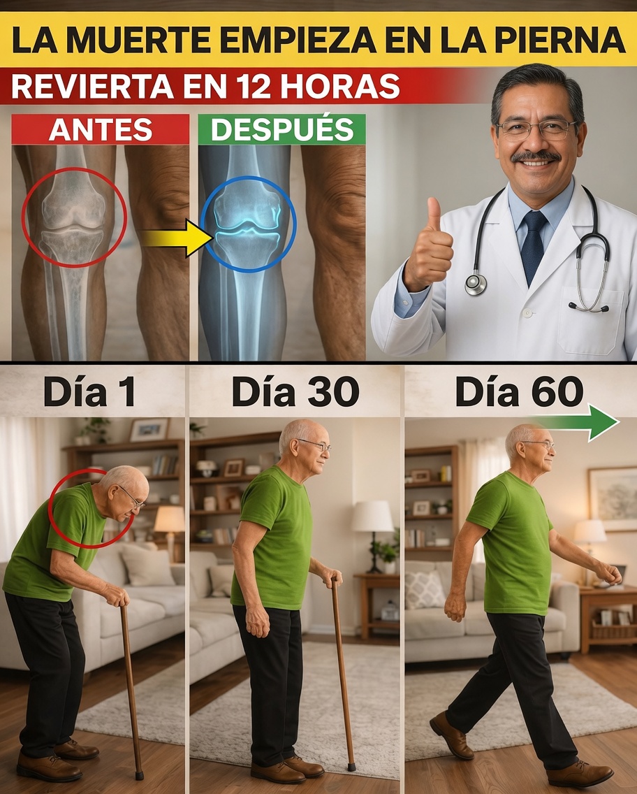 8 alimentos ricos en nutrientes que ayudan a fortalecer las piernas y mejorar la movilidad después de los 60 años