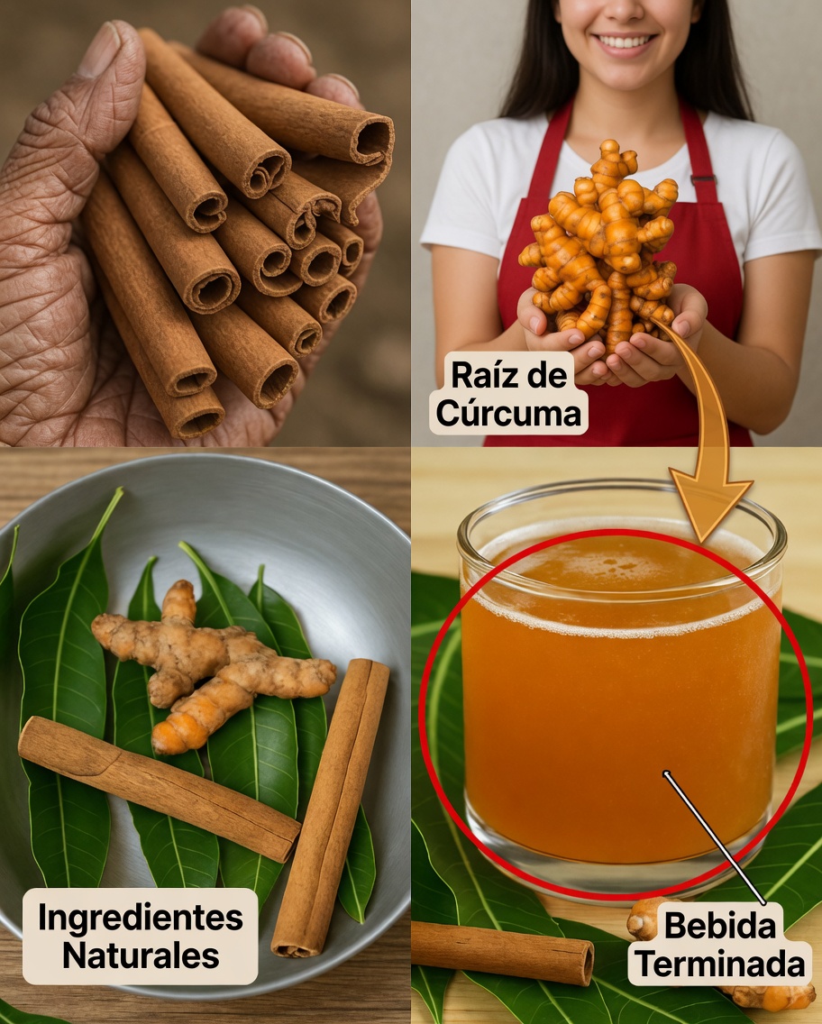 Bebida de Canela y Cúrcuma que Puede Fortalecer tu Bienestar Diario