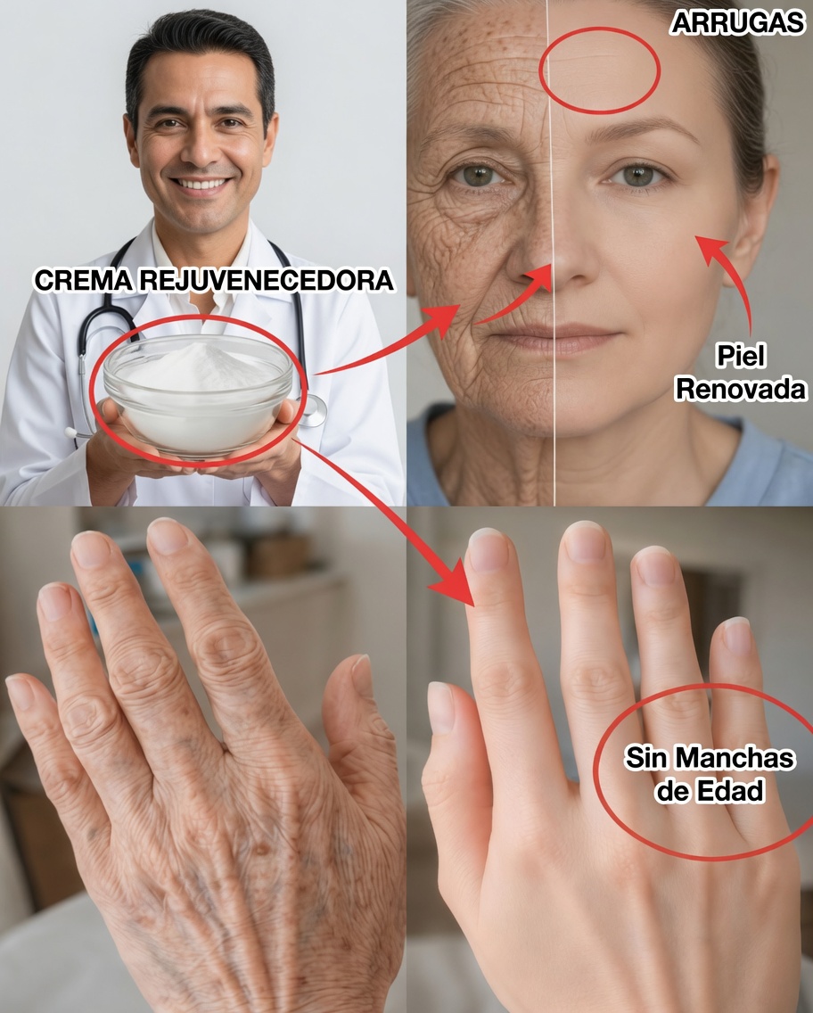 ¿El bicarbonato de sodio puede mejorar la apariencia de las arrugas después de los 60? Un hábito simple y seguro para la piel