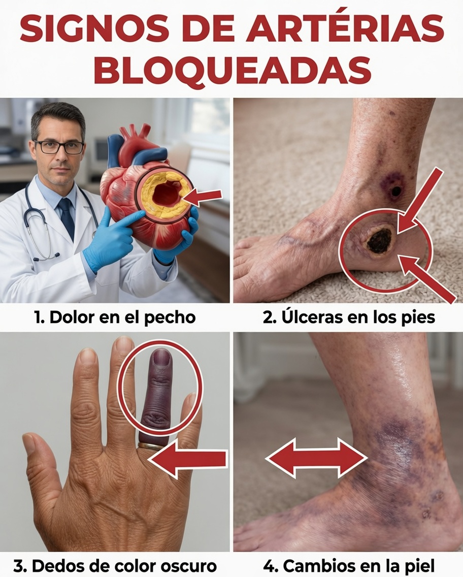 7 Señales de alerta temprana de arterias bloqueadas en las piernas y los pies que debes conocer