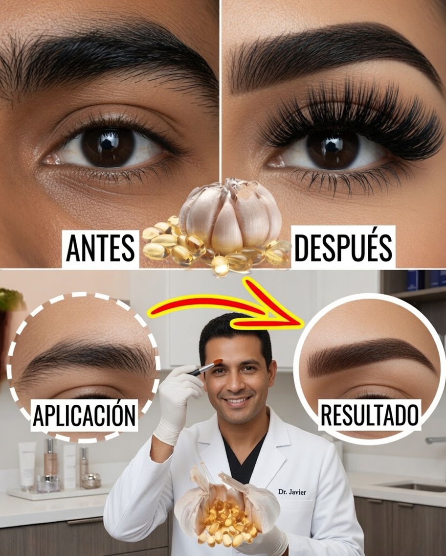 Ajo y vitamina E: un método natural sencillo para hacer crecer cejas más gruesas y pestañas más largas