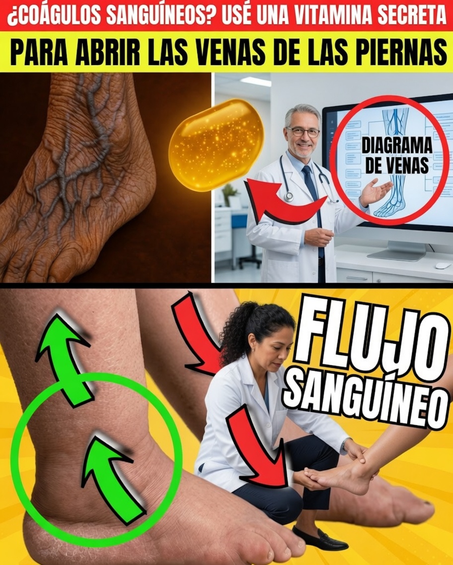 Vitamina D y coágulos sanguíneos: una forma natural de apoyar una circulación saludable después de los 60
