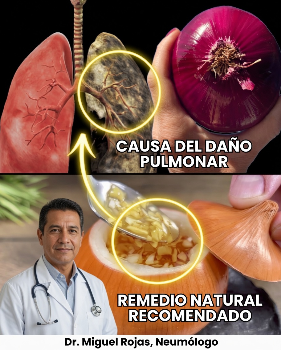 El antibiótico de la cebolla: un poderoso remedio natural para la tos, la bronquitis y la neumonía