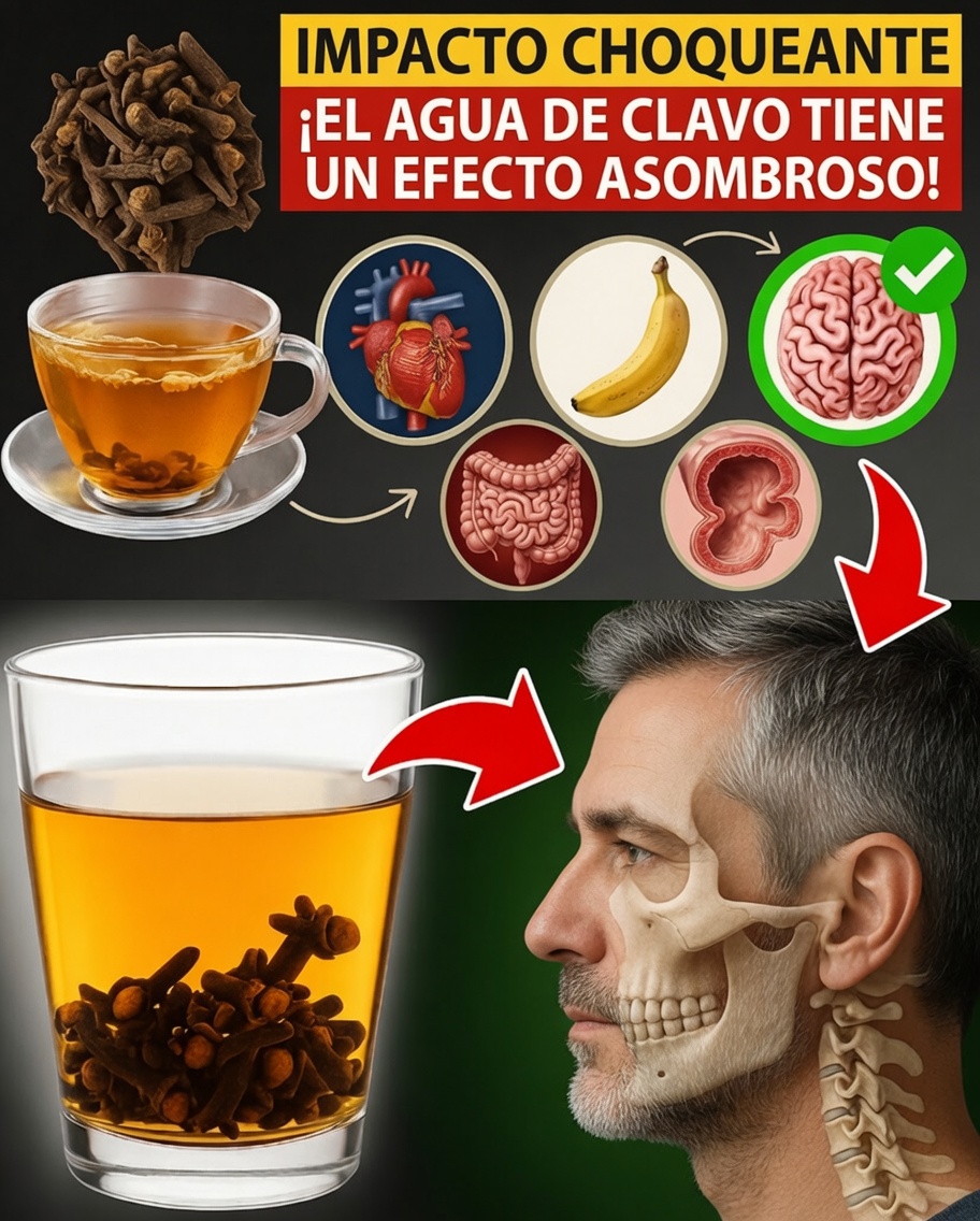 ¿Beber agua de clavo antes de dormir? Mira lo que puede suceder durante la noche