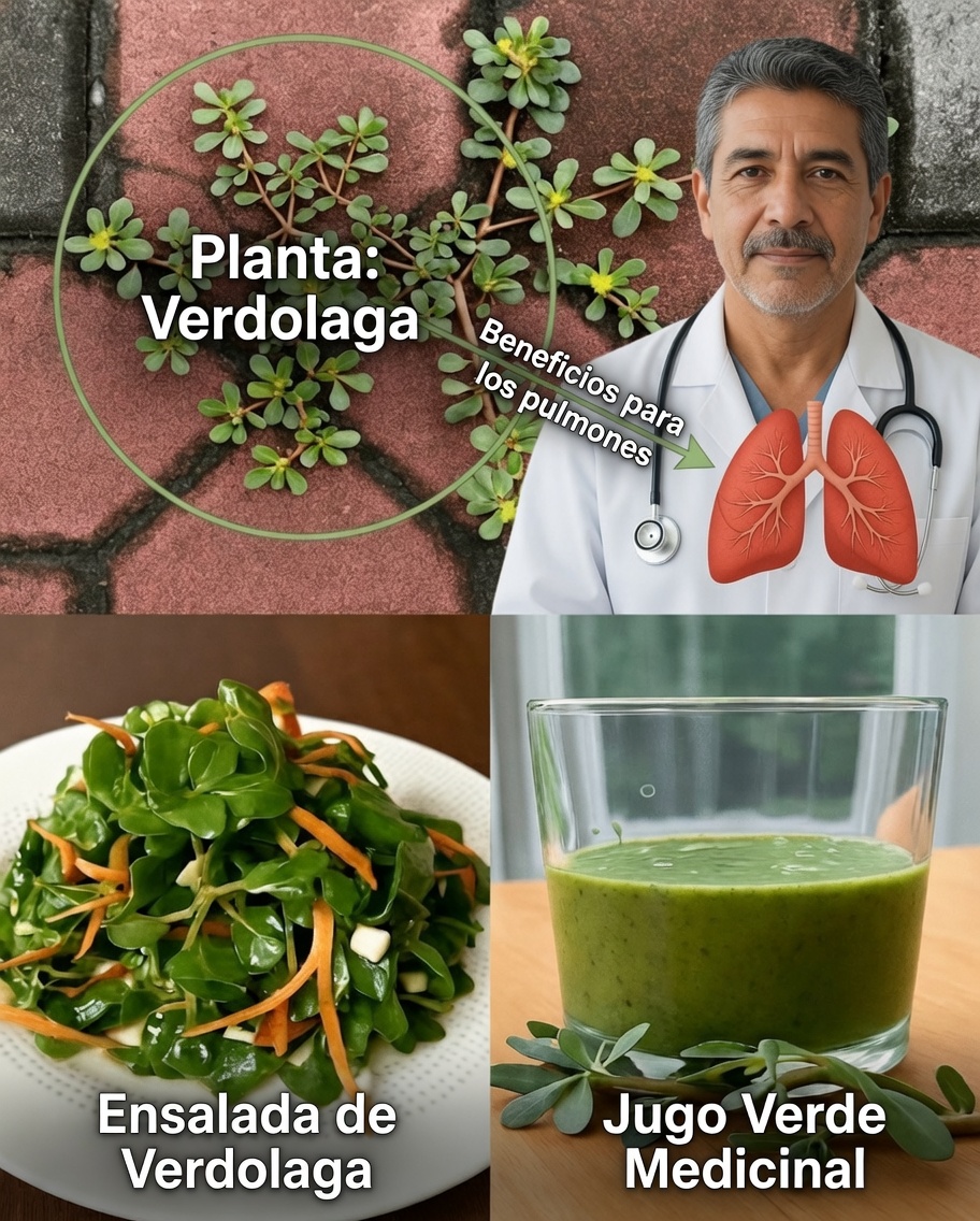 Beldroega: la “mala hierba” humilde repleta de sorprendentes beneficios para la salud