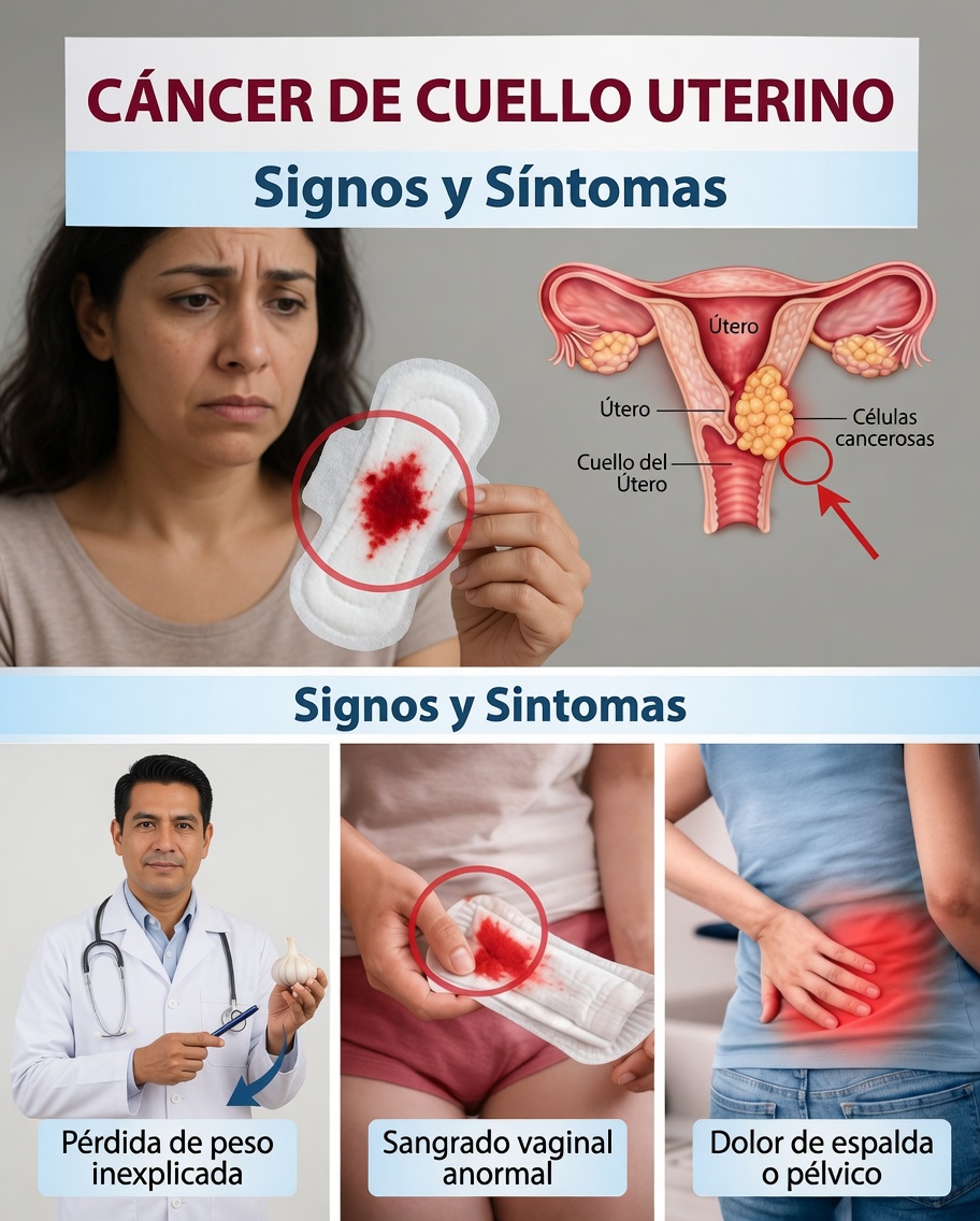 9 Signos Tempranos de Cáncer de Cuello Uterino que Muchas Mujeres Ignoran — y Por Qué Son Importantes