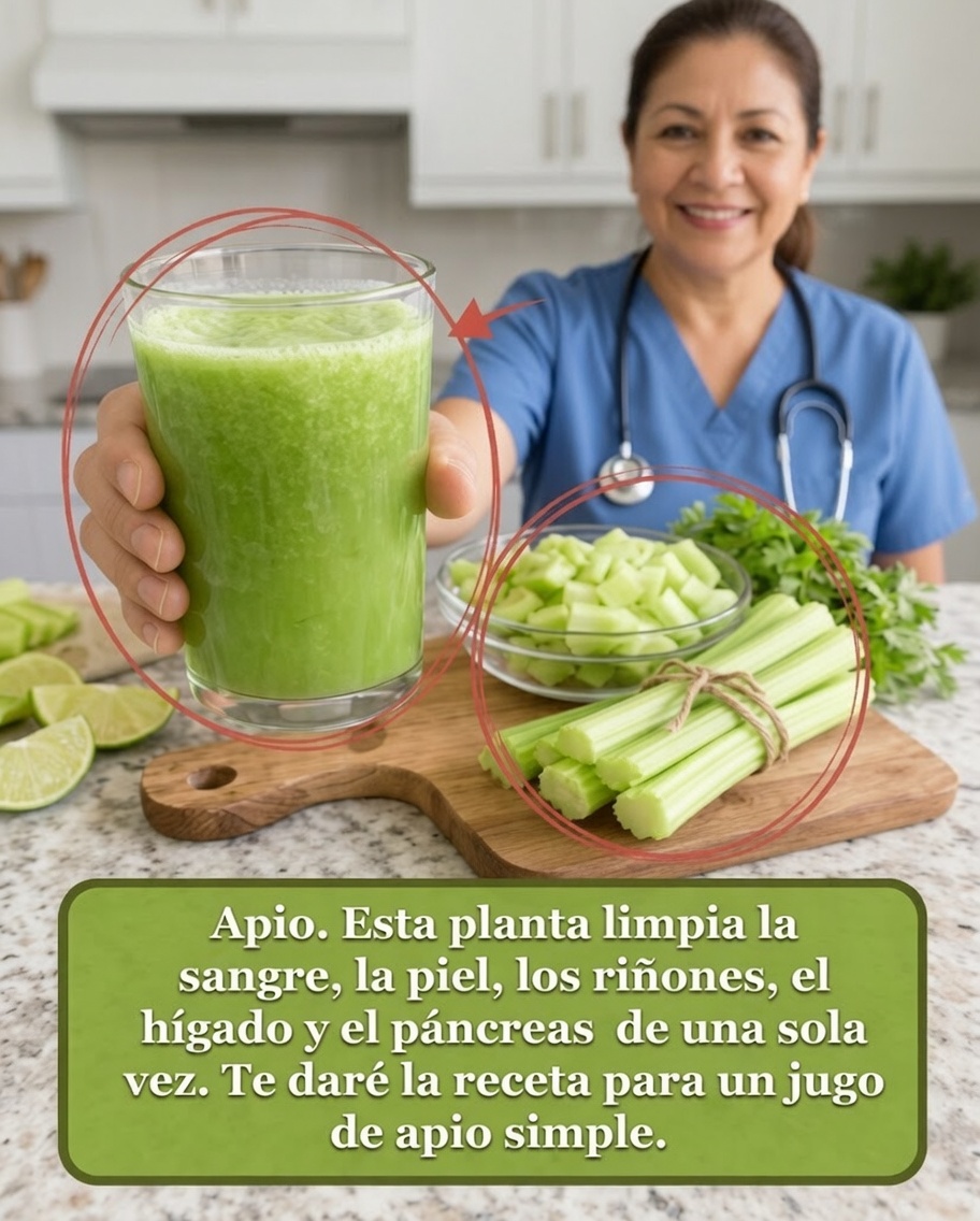¿Jugo de apio o apio entero? Lo que realmente puede apoyar tu bienestar diario
