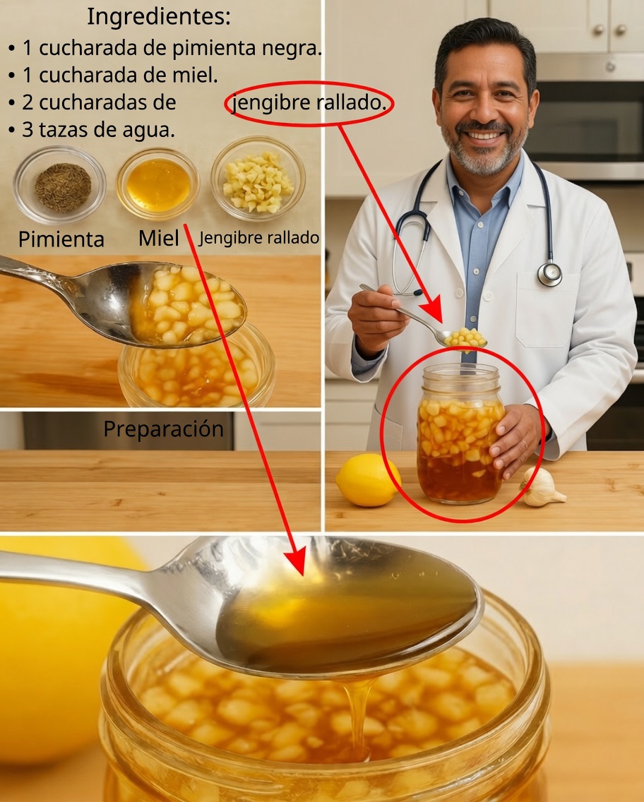 Impulsa tu salud naturalmente con ajo, jengibre, cebolla, limón y miel