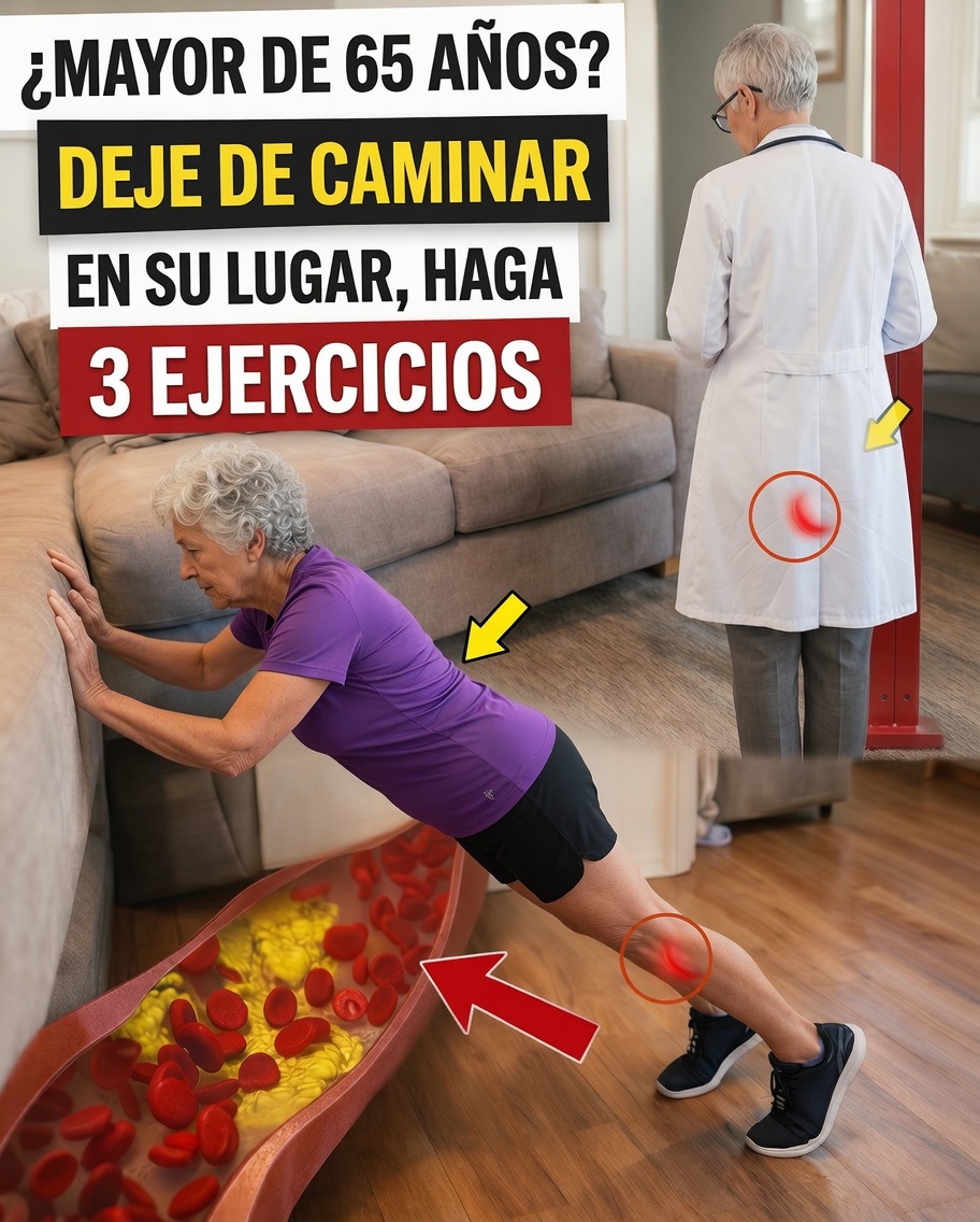 ¿Más de 60? Estos 3 ejercicios superan la caminata para la fuerza y el equilibrio