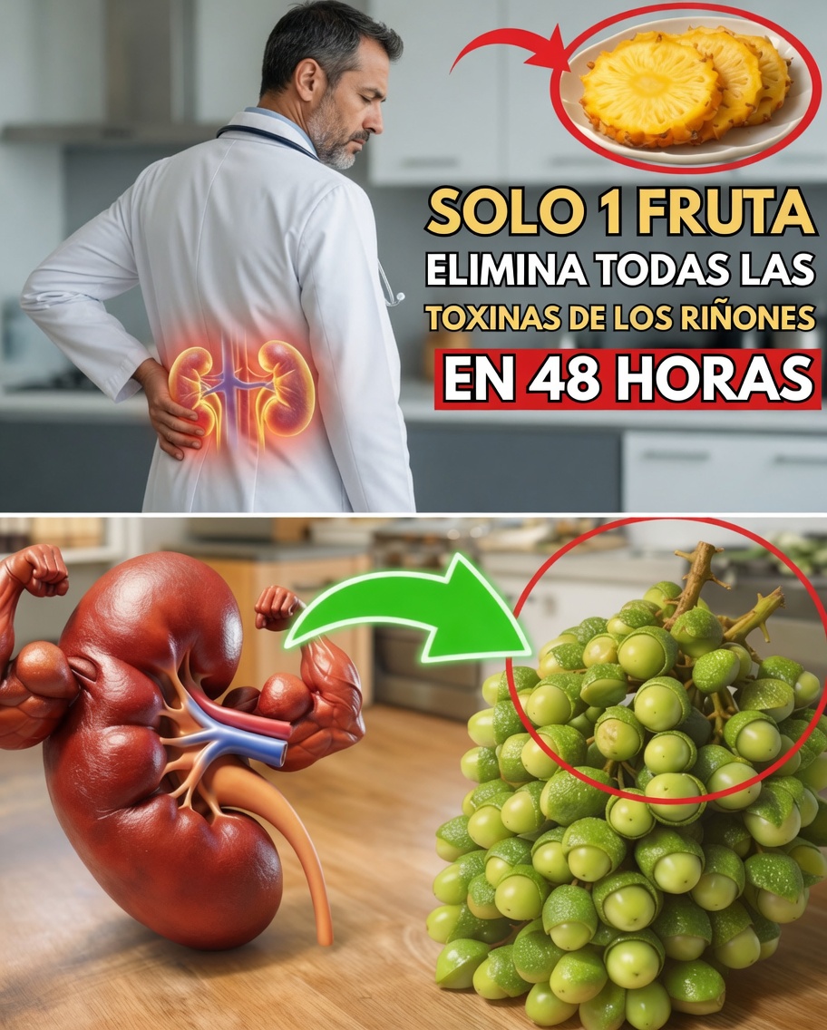 4 frutas poderosas que ayudan a los riñones a eliminar toxinas mientras duermes | consejos de salud para personas mayores