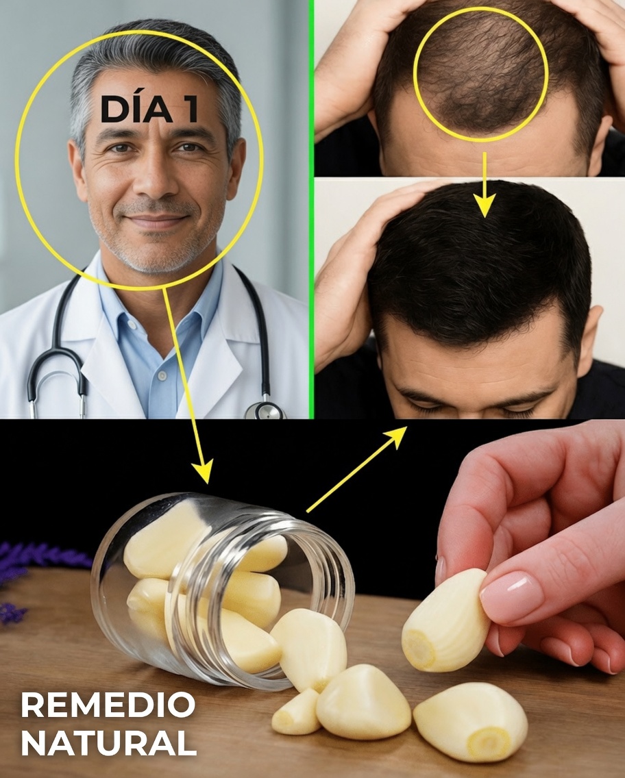 El remedio de 3 ingredientes que hace que el cabello crezca más rápido y más fuerte