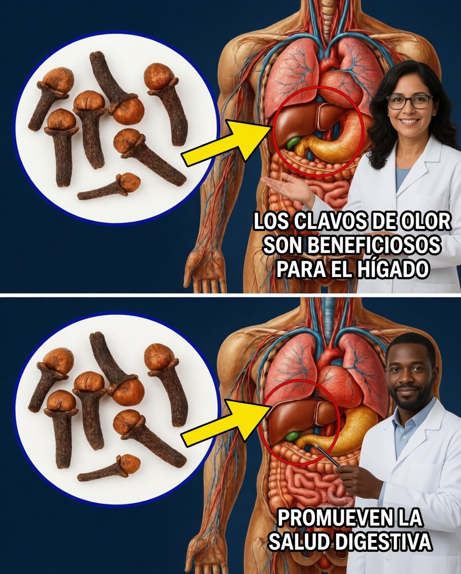 Transforma tu salud después de los 50 con solo 2 clavos al día