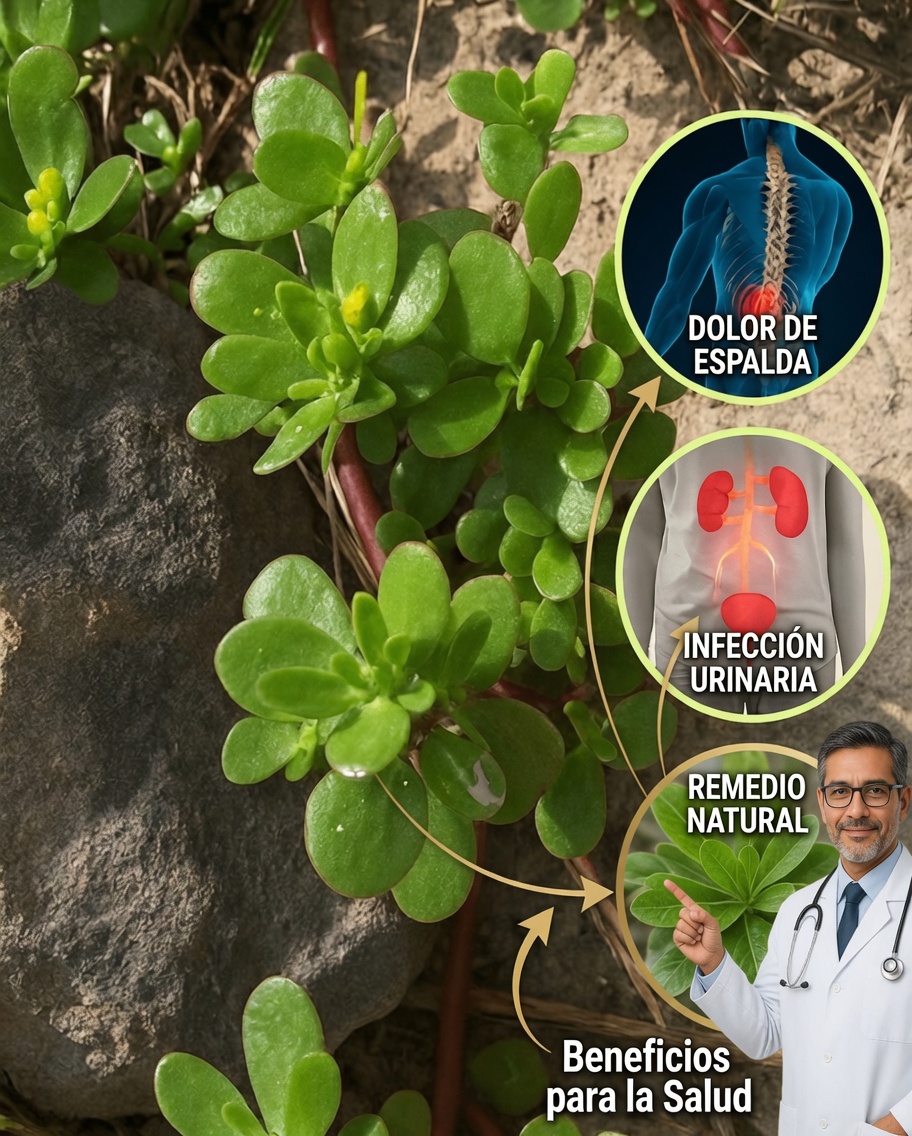 La planta que supera a la carne: los sorprendentes beneficios de la verdolaga