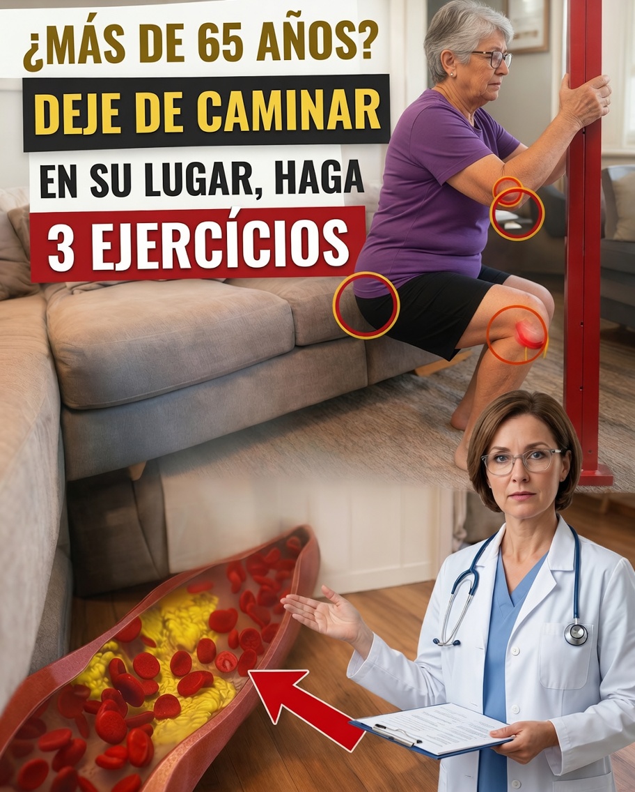 ¿Más de 60? Estos 3 ejercicios superan la caminata para fuerza y equilibrio