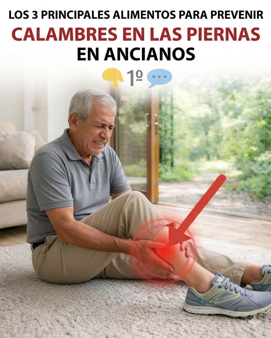 Top 3 Alimentos para Prevenir Calambres en las Piernas en Personas Mayores: Fortalezca sus Piernas Naturalmente