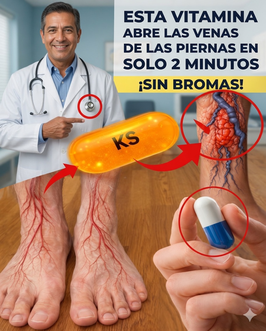 Descubra la vitamina que puede ayudar a mejorar la circulación en las piernas